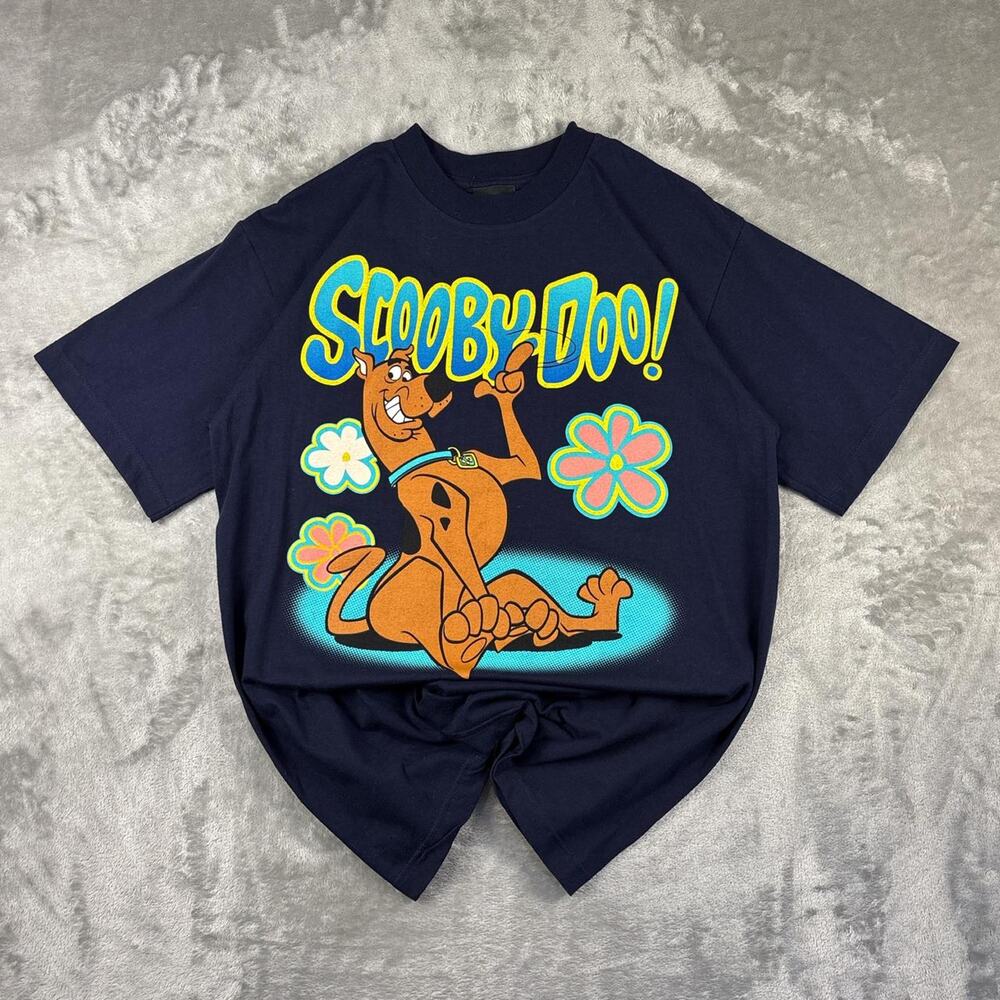 Vintage 90s Scooby Doo Giant Cartoon Network floral Scoob size large